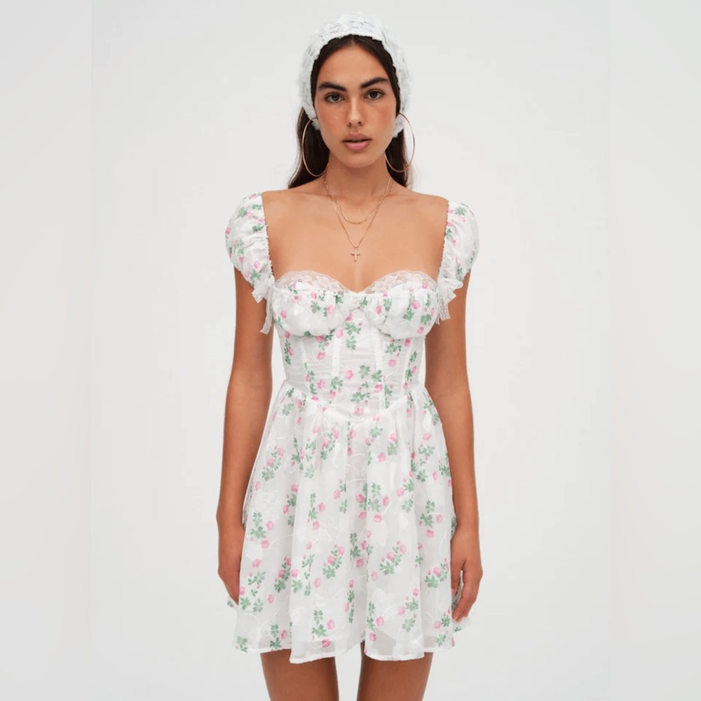 For Love & Lemons Remi Mini Dress